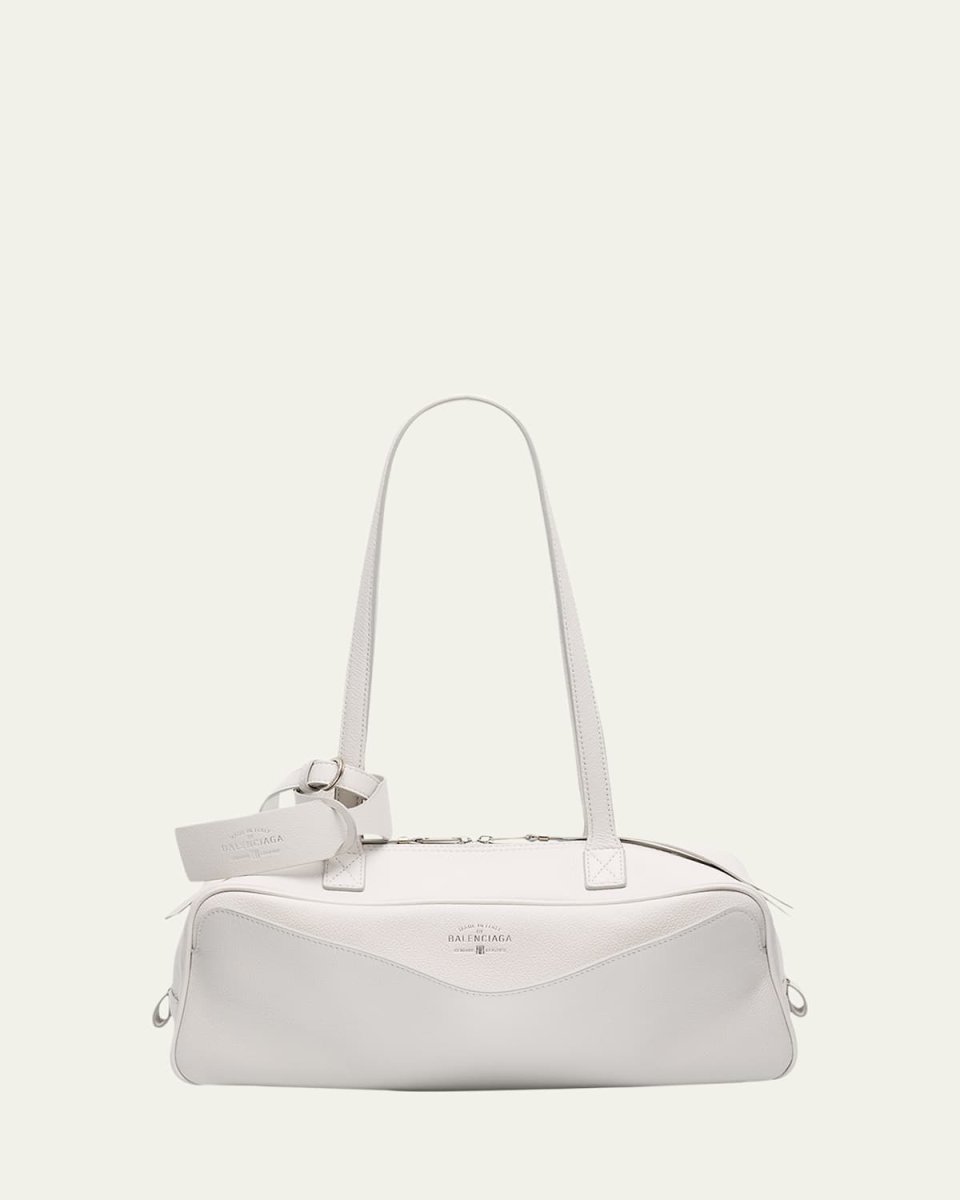 Carrie Small Leather Bowling Shoulder Bag